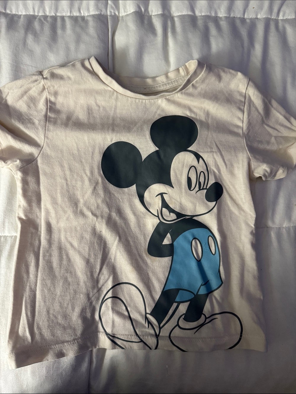Disney Mickey Mouse boys top 4T EUC